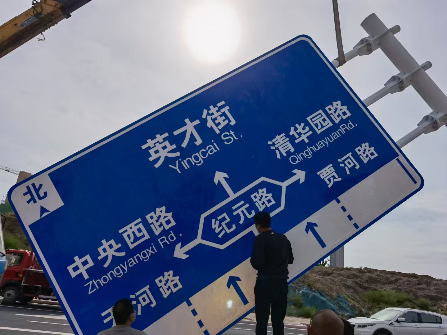 保山市红绿灯杆警示牌 - 价格